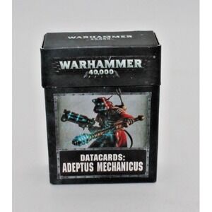 Warhammer 40k Adeptus Mechanicus Datacards Games Workshop 59-02-60 Complete